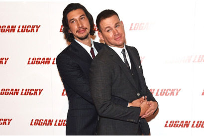 チャニング・テイタム＆アダム・ドライバー“兄弟”で仲良くポーズ！『ローガン・ラッキー』プレミア 画像