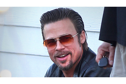 ブラピ、アメリカでの拠点・ニューオリンズにて最新作を撮影中 画像