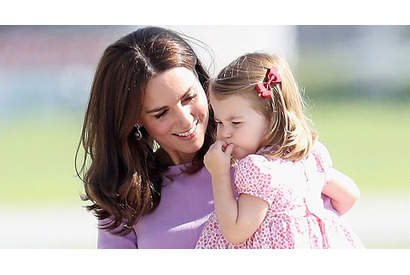 キャサリン妃、シャーロット王女の“初登園”写真を撮影 画像