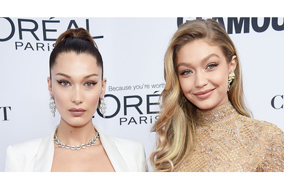 ジジ＆ベラ・ハディッド姉妹、「VOGUE」誌のヌード披露に賛否 画像