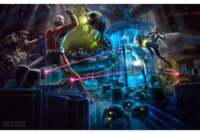 【香港ディズニー】マーベル極東拠点の香港に第3のライド登場！アントマンとワスプが舞うアートも初公開 画像