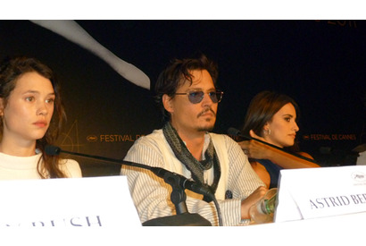 【カンヌレポート2】J・デップ、カンヌ来場に熱狂！役作りにあのアニメキャラが影響？ 画像