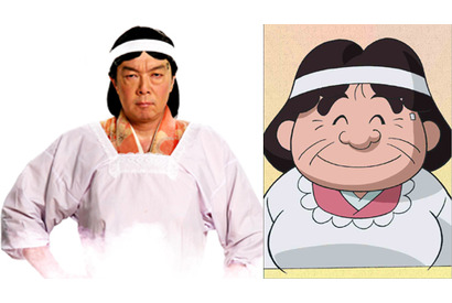 古田新太がおばちゃんソックリに！　『忍たま乱太郎』に豪華俳優陣が特殊メイクで参戦 画像