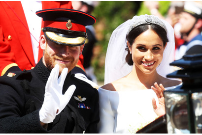 ヘンリー王子とメーガン・マークルが結婚！世界が感動に包まれた結婚式 画像