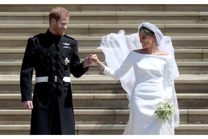 ヘンリー王子＆メーガン夫妻、愛と祝福ムードにあふれる2回の披露宴 画像
