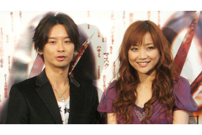 サトエリ、海老蔵と交際宣言！『口裂け女』佐藤江梨子、加藤晴彦舞台挨拶 画像