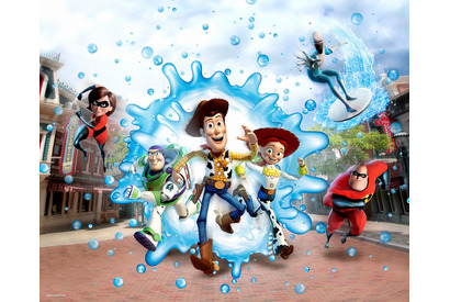 【香港ディズニー】史上初！ピクサー放水パーティー開催　インクレディブル・ファミリーとも遭遇！ 画像