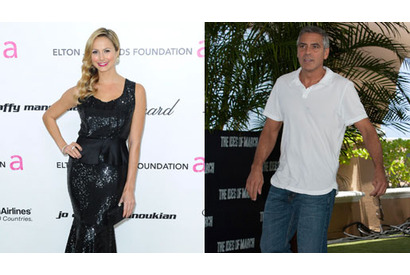 ジョージ・クルーニー、元プロレスラーのブロンド美女と交際のうわさ 画像