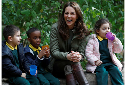 キャサリン妃、産休から公務に復帰！すっかり元のスリムな体型に 画像