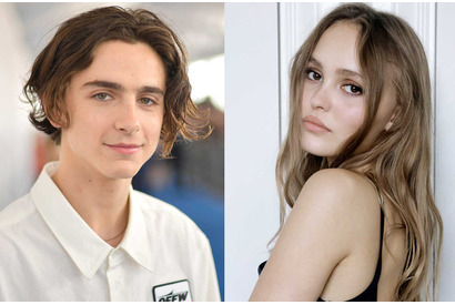 ティモシー・シャラメ＆リリー＝ローズ・デップ、雨の降るNYでキス 画像