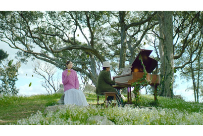 桐谷美玲×野田洋次郎、『君の名は。』主題歌をアコースティックver.で！ 新CM「GREEN JUKEBOX」第3弾 画像