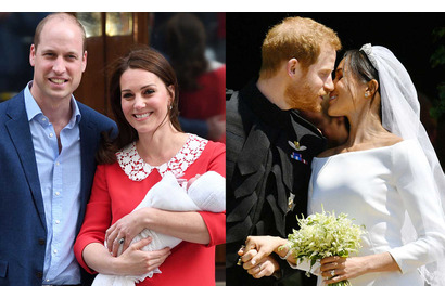 出産＆結婚…ハッピーが続いたイギリス王室の2018年をプレイバック 画像