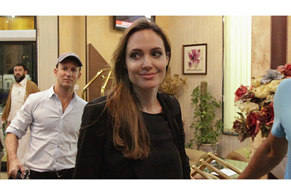 アンジェリーナ・ジョリー、UNHCR親善大使としてリビアを訪問 画像