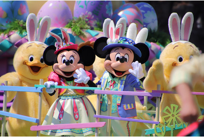 【ディズニー】“うさピヨ”がパークにやってきた！新生イースター盛大に開幕 画像