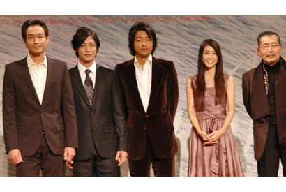 大沢たかお、竹内結子、玉木宏のトリプル初共演！『ミッドナイトイーグル』製作発表記者会見 画像