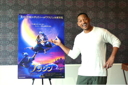 【インタビュー】実写版『アラジン』のジーニーは「100％CG」！ ウィル・スミスが明かす 画像