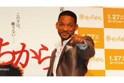 自分の演技に泣いてしまった『幸せのちから』ウィル・スミス来日記者会見 画像