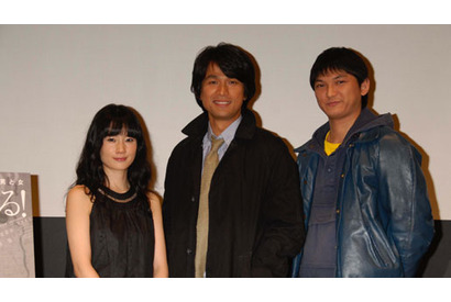 江口洋介、原田知世初共演＆夫婦役『となり町戦争』プレミア試写会舞台挨拶 画像