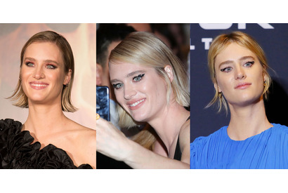 『ターミネーター』マッケンジー・デイヴィス、生姜や茄子…標識までもヒントに!? 斬新なメイクが注目の的 画像