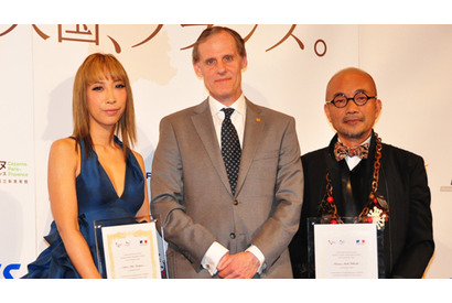 竹中直人＆蜷川実花、フランス観光親善大使就任で熱い“フランス愛”を激白 画像