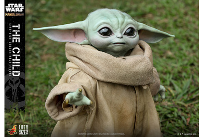 「マンダロリアン」ザ・チャイルド、実物大フィギュア登場！劇中ポーズを再現可能 画像