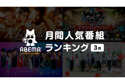 「月とオオカミちゃんには騙されない」が1位、ABEMA3月の人気番組ランキング発表 画像