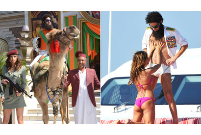 【カンヌレポート】ラクダ闊歩に美女との豪奢クルーズ…“将軍様”が大暴れ！ 画像