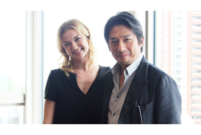 シネマカフェ的海外ドラマvol.237　「リベンジ」の美女＆紳士に直撃！前篇 画像