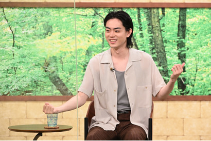菅田将暉、中村倫也からのビデオメッセージに苦笑？「サワコの朝」 画像
