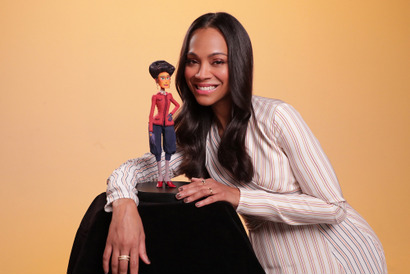 ゾーイ・サルダナ「まるで別世界」スタジオライカの内部に感激 画像