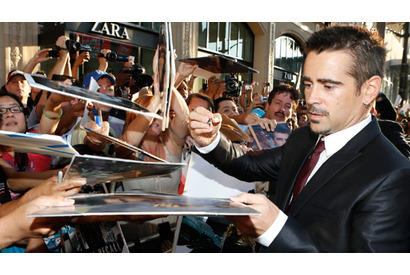 『トータル・リコール』L.A.プレミアに、“恐妻”シャロン・オズボーンが夫と仲良く登場 画像