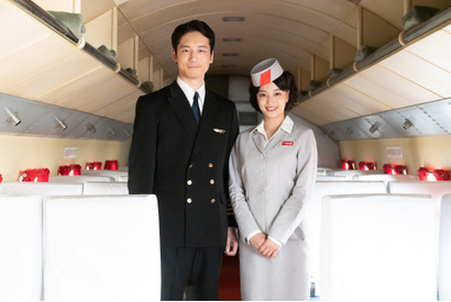 坂口健太郎、パイロット役に初挑戦！ 広瀬すずと淡い恋「エアガール」 画像