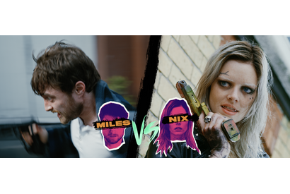 ゲームプログラマーvs殺し屋！ ダニエル・ラドクリフ主演『ガンズ・アキンボ』場面写真 画像