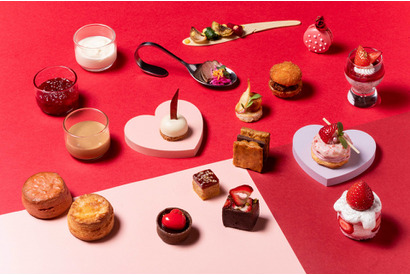 【ディズニー】ヒルトン東京ベイ、いちご尽くしのアフタヌーンティーセットの提供を開始 画像