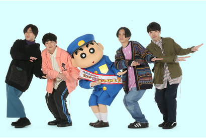 仲里依紗＆フワちゃんが登場、主題歌はマカロニえんぴつ『映画クレしん』予告 画像