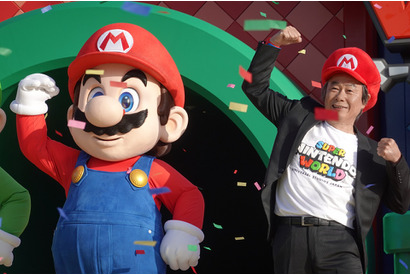 【USJ】マリオの生みの親・宮本茂氏、「コロナが落ち着いたら世界中のみなさんに来てほしい！」　新エリア開業セレモニー登壇 画像