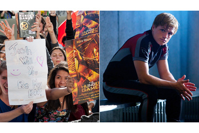 全米ティーン女子が嫉妬？　『ハンガー・ゲーム』濃厚キスシーンが到着 画像