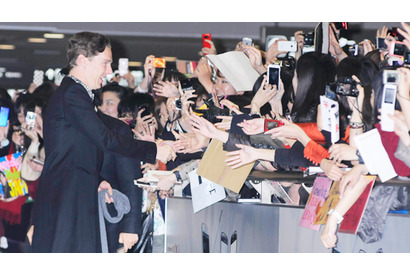 あまりのイケメンぶりに、泣き出すファン続出！　ベネディクト・カンバーバッチが初来日 画像