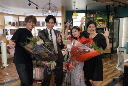 中島健人＆小芝風花＆赤楚衛二＆佐久間由衣「かのきれ」揃ってクランクアップを報告 画像