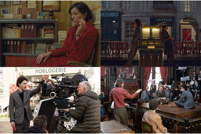 ティモシー・シャラメ、ウェス作品初参加に感銘『フレンチ・ディスパッチ』新映像＆メイキング 画像