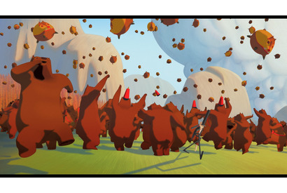 イノシシを風船にする魔法が発動！『シチリアを征服したクマ王国の物語』本編映像＆監督描き下ろしドローイング 画像