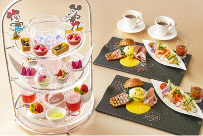 【ディズニー】3段のティースタンドなど華やかな朝食メニュー、アンバサダーホテルに新登場！31日（月）予約スタート 画像