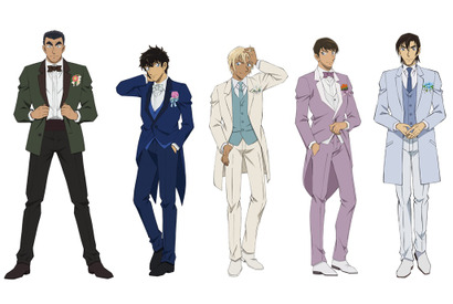 降谷＆松田＆萩原ら警察学校組がタキシードでキメる！『名探偵コナン』ウエディングビジュアル第2弾 画像