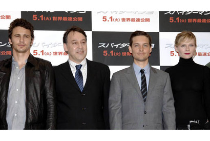キャラクターと同じく自分自身も成長した『スパイダーマン3』来日記者会見 画像