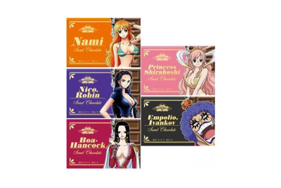 渋谷・麦わらストアでONE PIECEのバレンタイン！　女性キャラクター5人からのギフト 画像