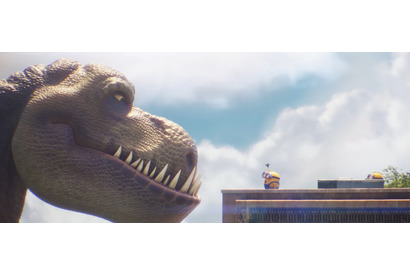 “ミニオンズ”スチュアート＆ボブ、Tレックスと遭遇！ コラボ映像公開 画像
