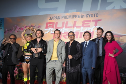 ブラッド・ピット、ジャパンプレミアの熱気に「すごくうれしい！」声優・堀内賢雄と初対面も 画像