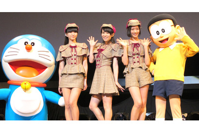 Perfume、『映画ドラえもん』主題歌をライブで初披露！振付には“ひみつ道具”も 画像