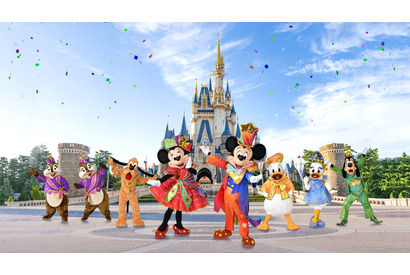 【ディズニー】祝祭感いっぱいのデザイン！「東京ディズニーリゾート40周年“ドリームゴーラウンド”」を盛り上げる新コスチュームお披露目 画像