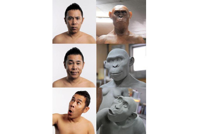 岡村隆史が学術モデルで360万年前の猿人に…監修者「顔が似ているからだけではない」と強調 画像
